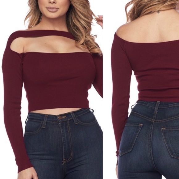 Mary Top In Wine - Picture 2 of 8